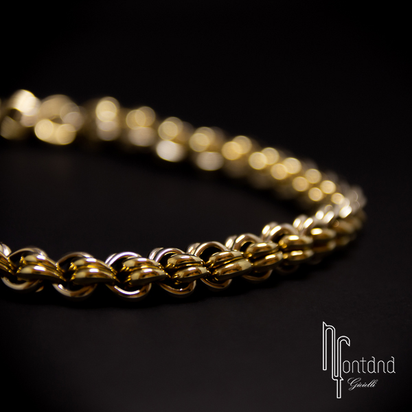 Pomellato Collana collezione GOLD in oro giallo bianco 18kt
